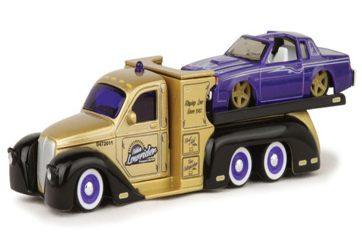 Miniatura Picape Reboque Ms Tow Flatbed E Buick Regal 1/64 Maisto 15055