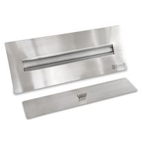 Lareira Ecológica a Álcool Classe A Aço Inox Queimador 40cm