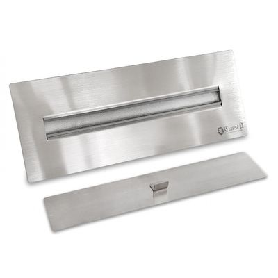 Lareira Ecológica a Álcool Classe A Aço Inox Queimador 40cm