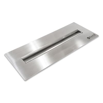 Lareira Ecológica a Álcool Classe A Aço Inox Queimador 40cm