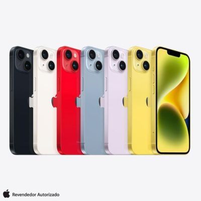 iPhone 14 Apple (128GB) Estelar, Tela de 6,1", 5G e Câmera de 12MP