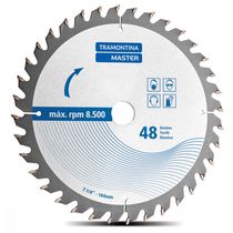Disco de Corte 7.1/4" 48 Dentes Tramontina para Serra Circular