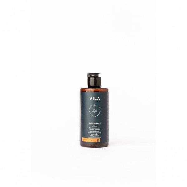 Shampoo Vegano Masculino Cabelo E Barba Vila 250ml