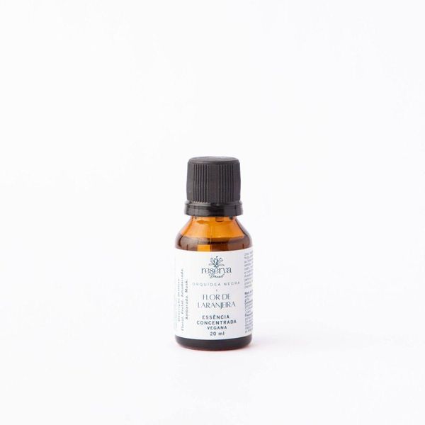 Essência Concentrada Vegana Orquídea Negra E Flor De Laranjeira 20ml