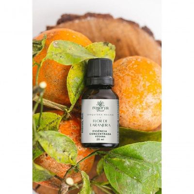Essência Concentrada Vegana Orquídea Negra E Flor De Laranjeira 20ml
