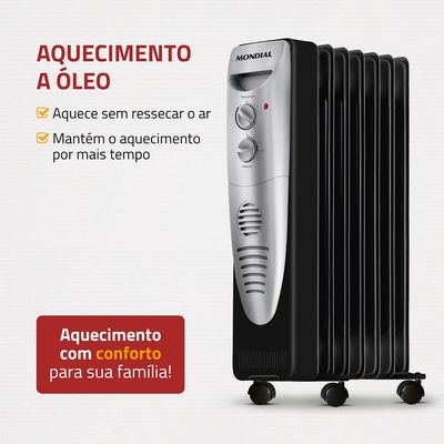 Aquecedor a Óleo Mondial A-06 220V