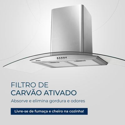 Coifa de Parede Mondial CF90-01 110V