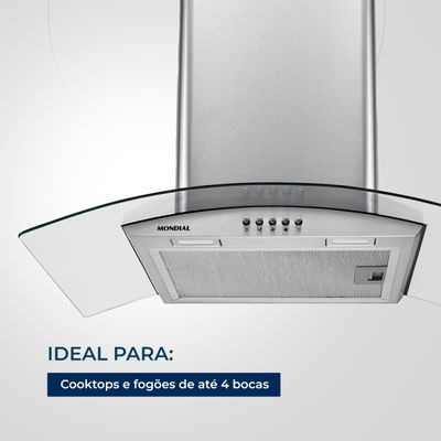 Coifa de Parede Mondial CF60-01 110V