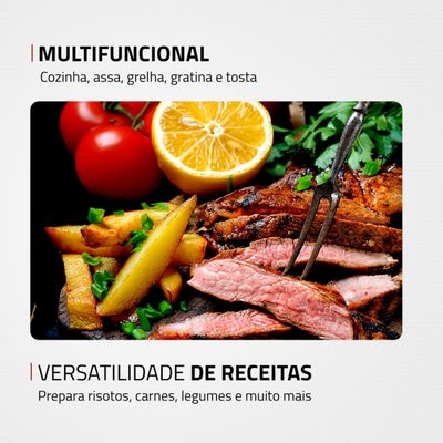 Grill Redondo Mondial Cook & Grill G-03-RC 220V