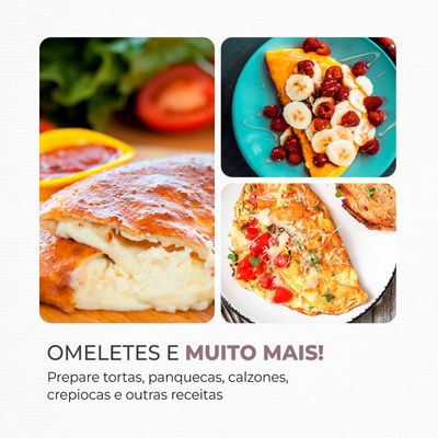 Omeleteira Elétrica Mondial Easy Omelet OM-02 110V