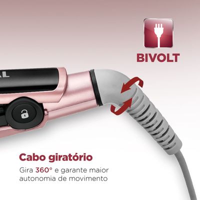 Prancha Alisadora Mondial Golden Rose P-20 Bivolt