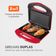 Grill e Sanduicheira Mondial Inox Red S-19 110V