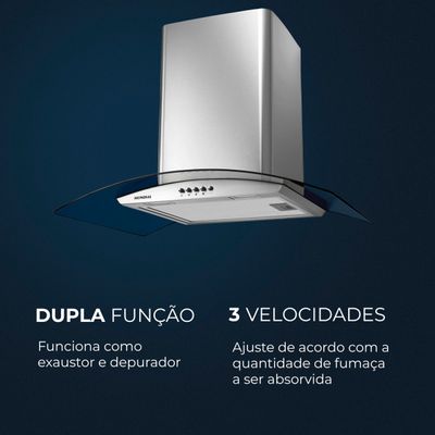 Coifa de Parede Mondial CF60-01 220V