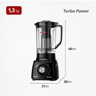 Liquidificador Mondial Turbo Power L-99-FB 110V
