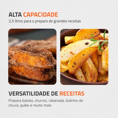 Fritadeira Elétrica Mondial Big Fry 2,5L FT-07 110V