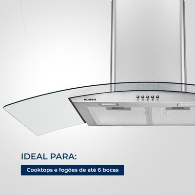 Coifa de Parede Mondial CF90-01 220V