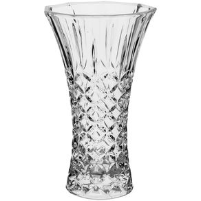 Vaso Vidro Transparente Loretta 24X14X14Cm