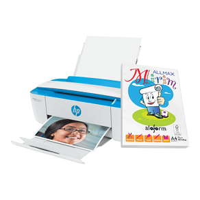 Kit-Multifuncional-Jato-de-Tinta-Wi-Fi-HP-DeskJet-3776-com-Papel-Oficio-A4-100-Folhas