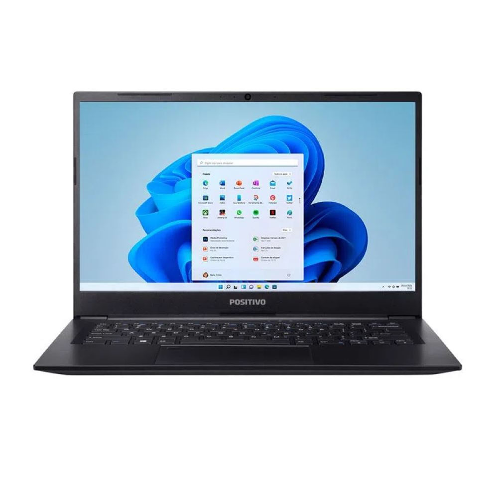 Notebook - Positivo I5-1135g7 2.00ghz 8gb 256gb Ssd Intel Uhd Graphics Windows 11 Home Master N4350 14