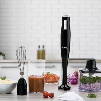 Mixer Arno Turbomix Pro 3 Em 1 220v Preto