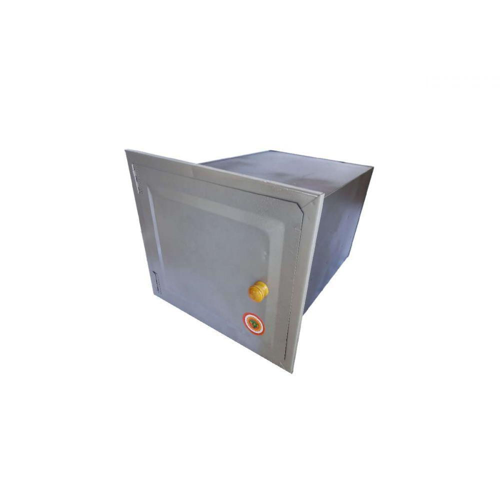 Forno de Chapa Galvanizada N°01 Sem Cinzeiro 50x28x20,5cm