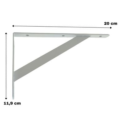 Suporte Para Prateleira De Metal De (12cm X 20cm)