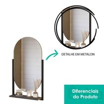 Espelheira Ori MGM Metalon Titanio
