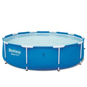Piscina Estruturada 4.678L Bestway Steel Pro Frame Pool 56406 Menor preço em Piscina Estruturada 4.678L Bestway Steel Pro Frame Pool 56406