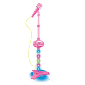 Microfone-Infantil-Rock-Show-Rosa-DMT5898-DM-Toys-1698290