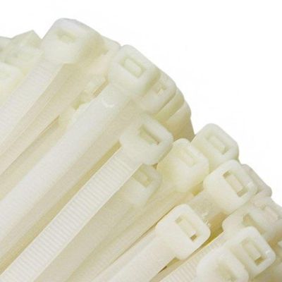 Abraçadeira de Nylon Branco Enforca 50 Uni 370mm X 7mm