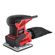 Lixadeira Orbital Mondial Power Tools FLO - 02 1/4 de Lixa 240W Preto/Laranja 220V