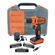 Kit Parafusadeira sem Fio 12V Black & Decker LD12SC com 31 Acessórios e Maleta