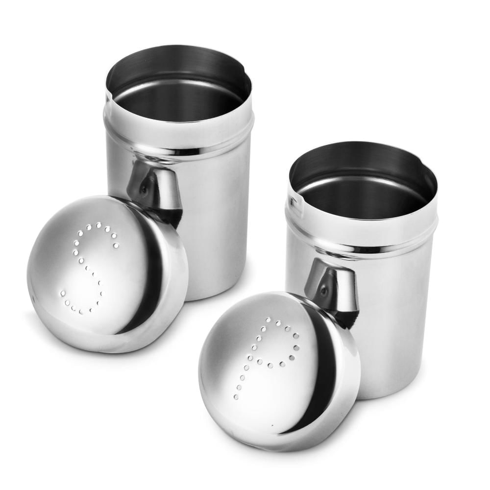 Jogo de Saleiro e Pimenteiro Inox - AN956