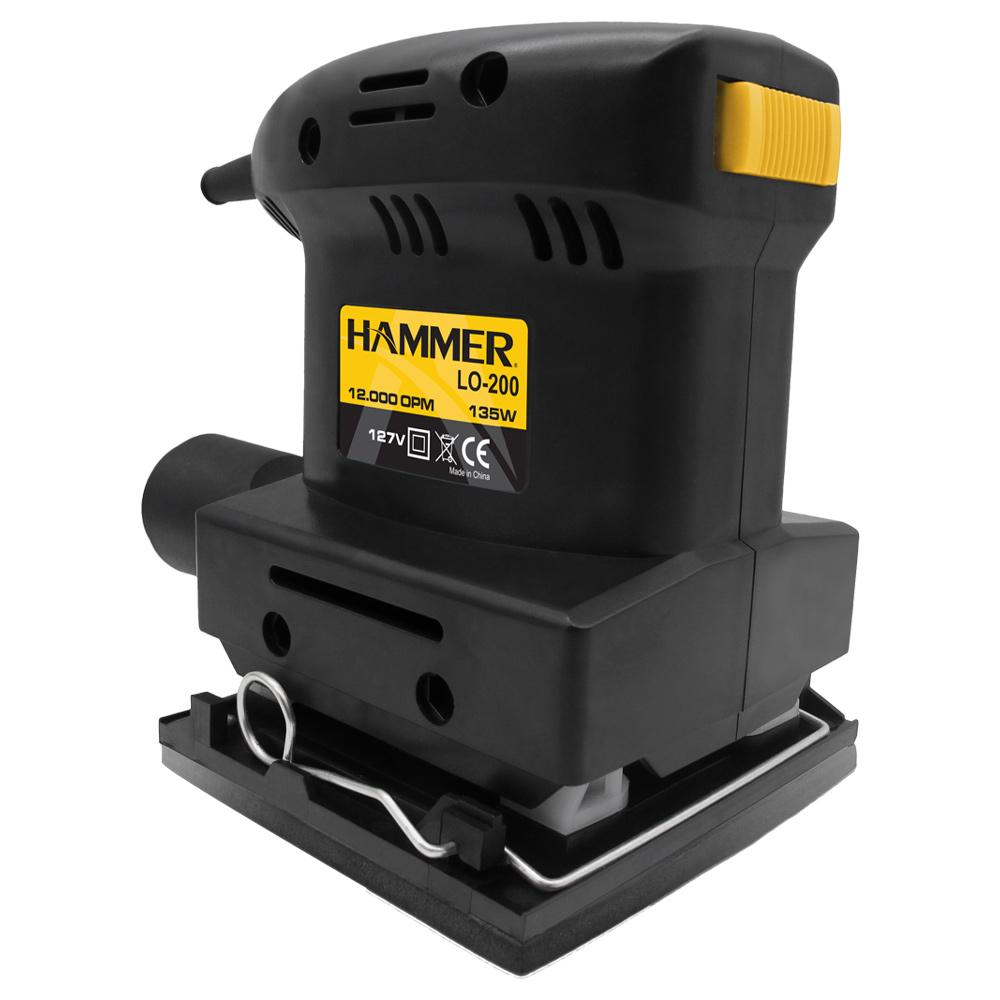Lixadeira Orbital 135W Hammer GYLO200 127V