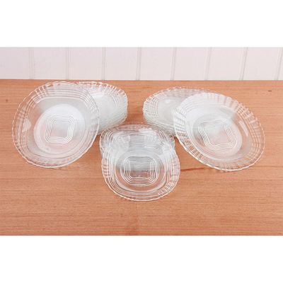 Prato de Vidro Raso 23cm Wheaton Crystal