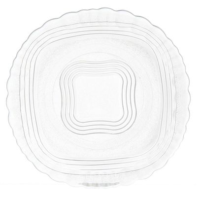 Prato de Vidro Raso 23cm Wheaton Crystal