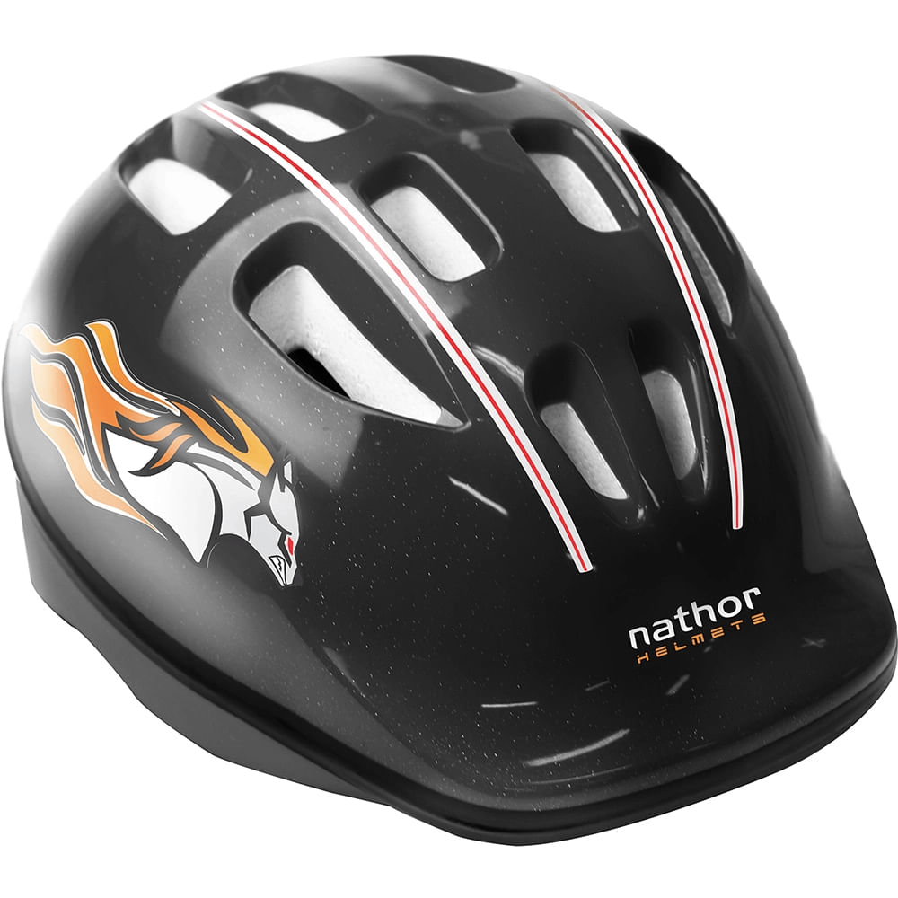Capacete Infantil Preto 100810160001 0001 Nathor