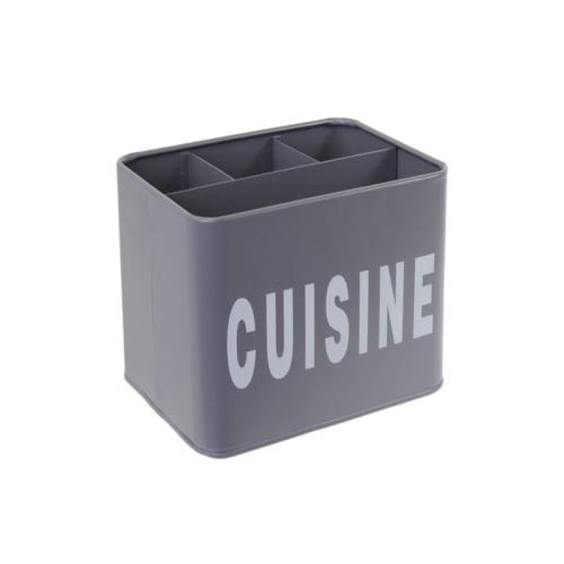 Organizador para Utensílios Cinza 12x17x13 - 37020002 - La Petite Cuisine