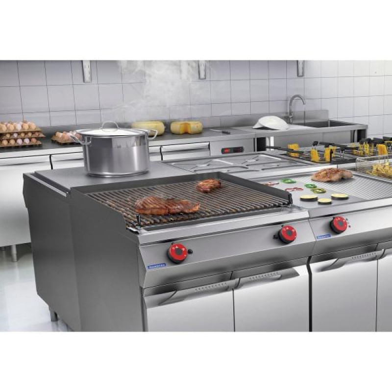Caldeirão Tramontina Professional em Aço Inox Fundo Triplo com Tampa e Alças 28 cm 15,7 L