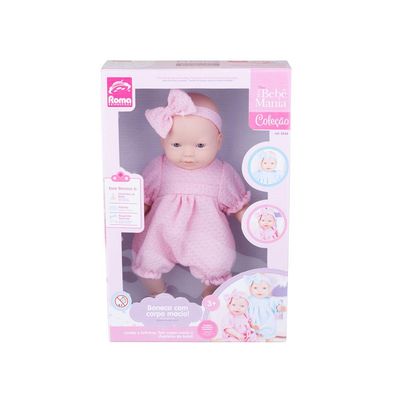 Boneca Mini Bebê Mania Roma 5346