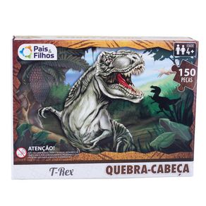 Quebra-Cabeca-150-Pecas-T-Rex-2874-Pais-e-Filhos-1743554a