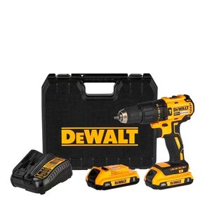 Parafusadeira/Fr Dewalt Dcd778 (S/Escova) 2Bat C/Impt Maleta