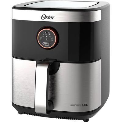 FRITADEIRA OSTER AIR FRYER BOTAO DIGITAL 4.8L 127V 1500W OFRT660