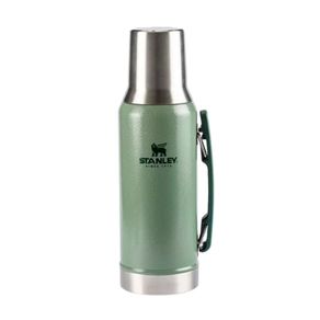 GARRAFA STANLEY TÉRMICA MATE SYSTEM 1.2 LITROS EM AÇO INOX HAMMERTONE GREEN 08159-01