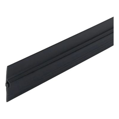 Veda Porta Stamaco 100cm Rodo Protetor De Frestas Adesivo 3m Silicone Preto