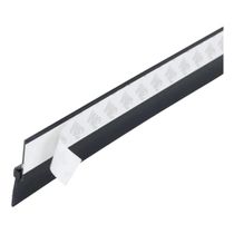 Veda Porta Stamaco 100cm Rodo Protetor De Frestas Adesivo 3m Silicone Preto