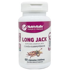 LONG JACK 600MG 60CAPS NUTRIVITALLE