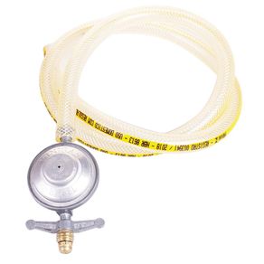 Regulador de Gás com Mangueira 1.25m e Abraçadeira Vinigás Excel Menor preço em Regulador de Gás com Mangueira 1.25m e Abraçadeira Vinigás Excel