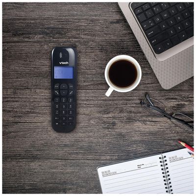 Telefone sem Fio com Identificador Dect 6.0 Vtech VT680 Preto