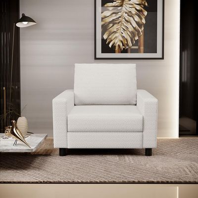 Kit 02 Poltronas Decorativa Para Sala De Estar E Recepção Malta L02 Bouclê Cru - Lyam Decor
